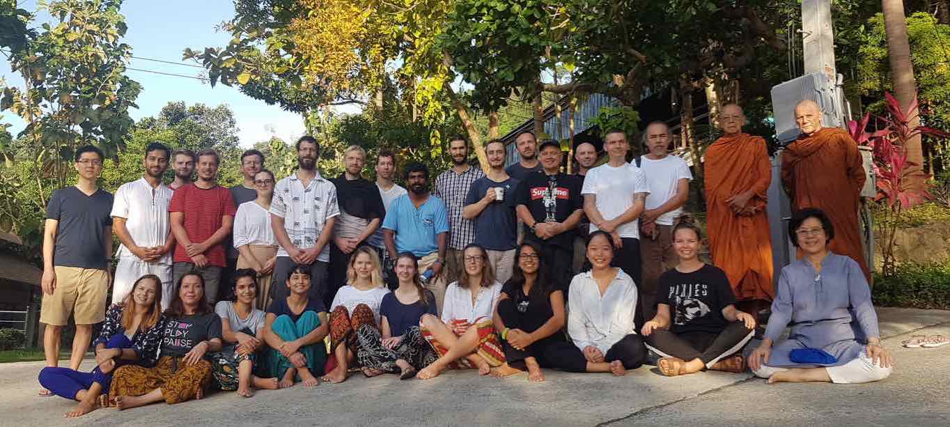 Group Picture from Dipabhavan Group picture after the retreat