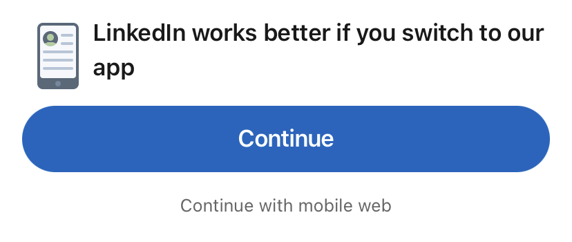LinkedIn works better if you switch to our app. Continue or continue with mobile web